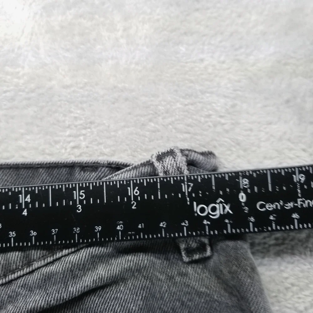 VTG Levis 550 Jeans Mens 38x32 Gray Straight Orange Tab‎ 90s Made in USA Denim